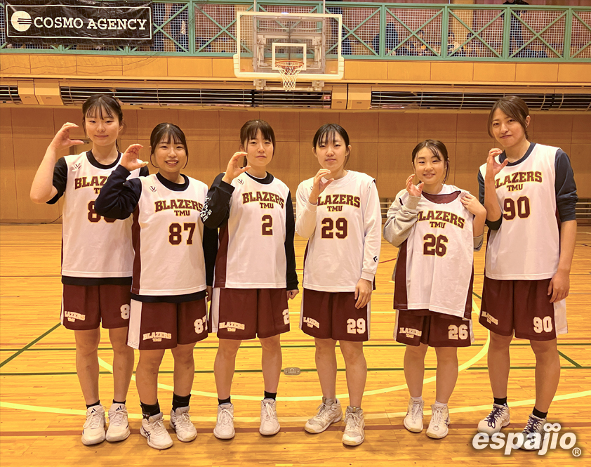 BasketballGames 2025 espajio OZE Autumn CUP 4thーTMU BLAZERS(C)女子