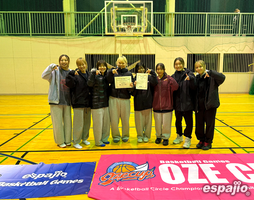 BasketballGames 2025 espajio OZE Autumn CUP 3rdー女子準優勝 Themis