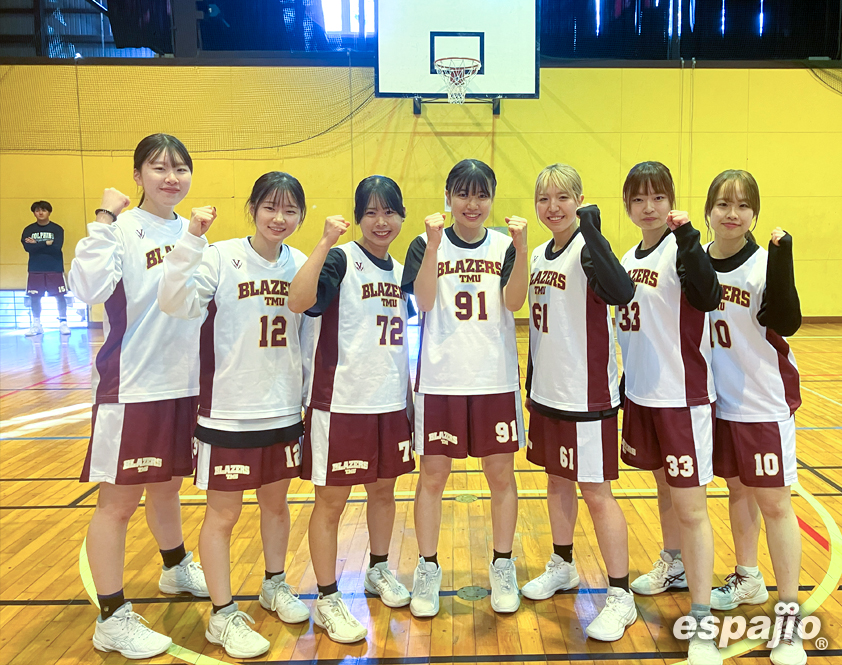 BasketballGames 2025 espajio OZE Autumn CUP 4thーTMU BLAZERS(D)女子