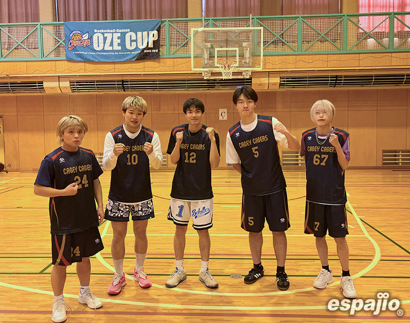BasketballGames 2025 espajio OZE Autumn CUP 5thーCagey Cagers(B)男子
