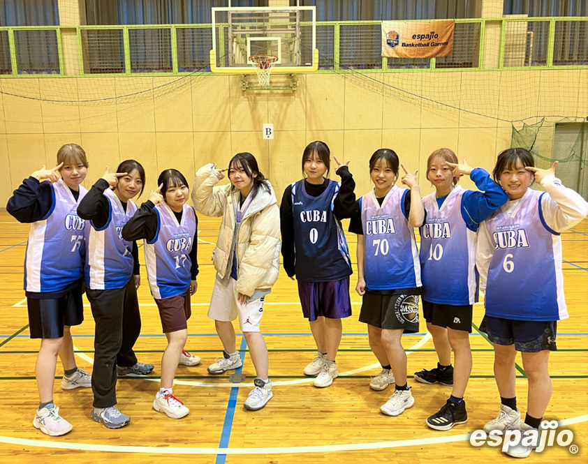 BasketballGames 2025 espajio OZE Autumn CUP 5thーCUBA(C)女子