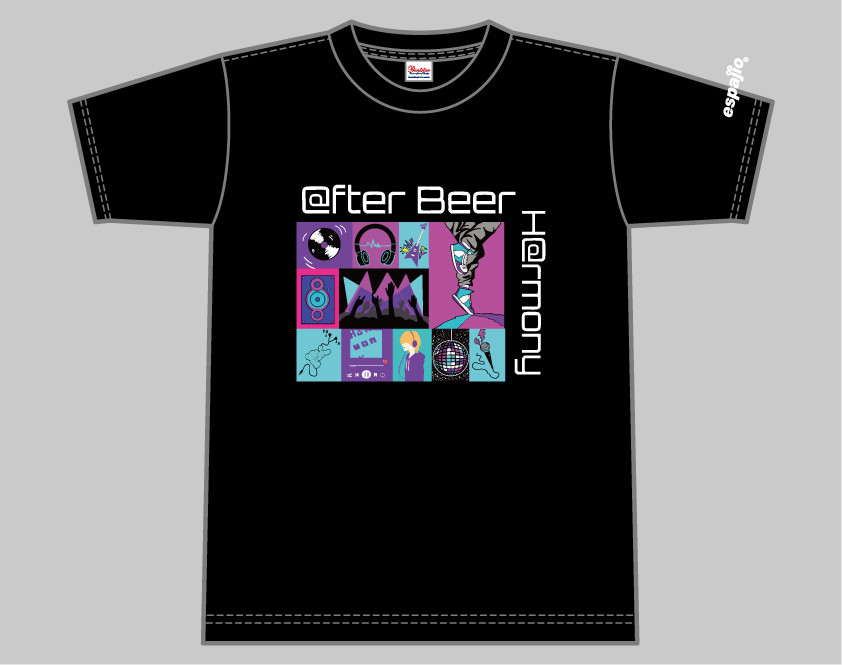 東京学芸大学@fterbeer様オリジナルTシャツデザイン