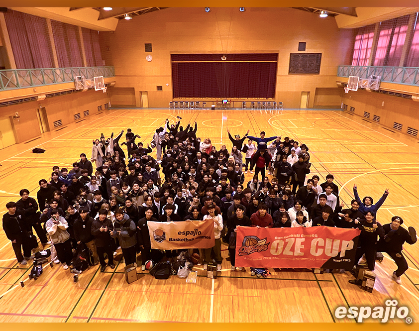 BasketballGames 2025 espajio OZE Autumn CUP 3rdー集合写真