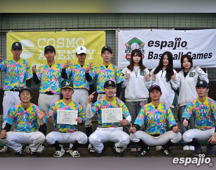 espajio BASEBALLGAMES 2025-5thステージ-優勝 MINERAL様