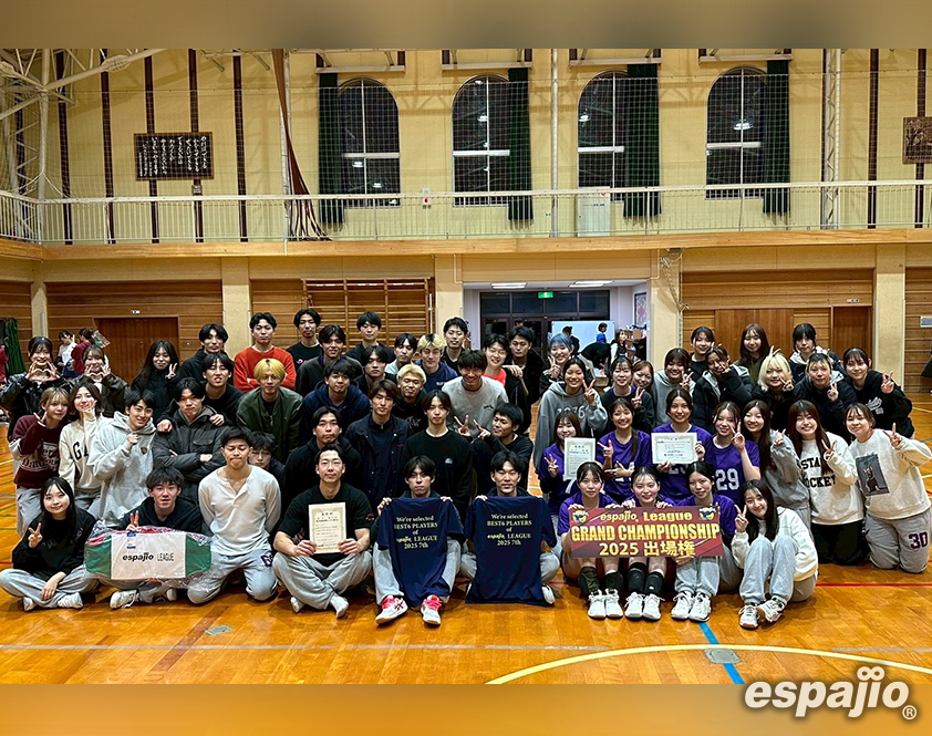 VOLLEYBALLGAMESespajioLEAGUE2025-7th女子優勝明治和泉体同連バレーボール部様