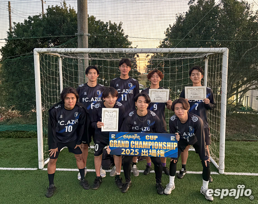 FUTSAL_GAMES_espajioCUP2025_10th_Men's優勝　FC.AZUL