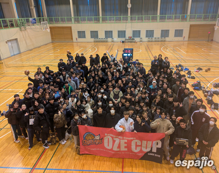 BasketballGames 2025 espajio OZE Autumn CUP 6thー集合写真