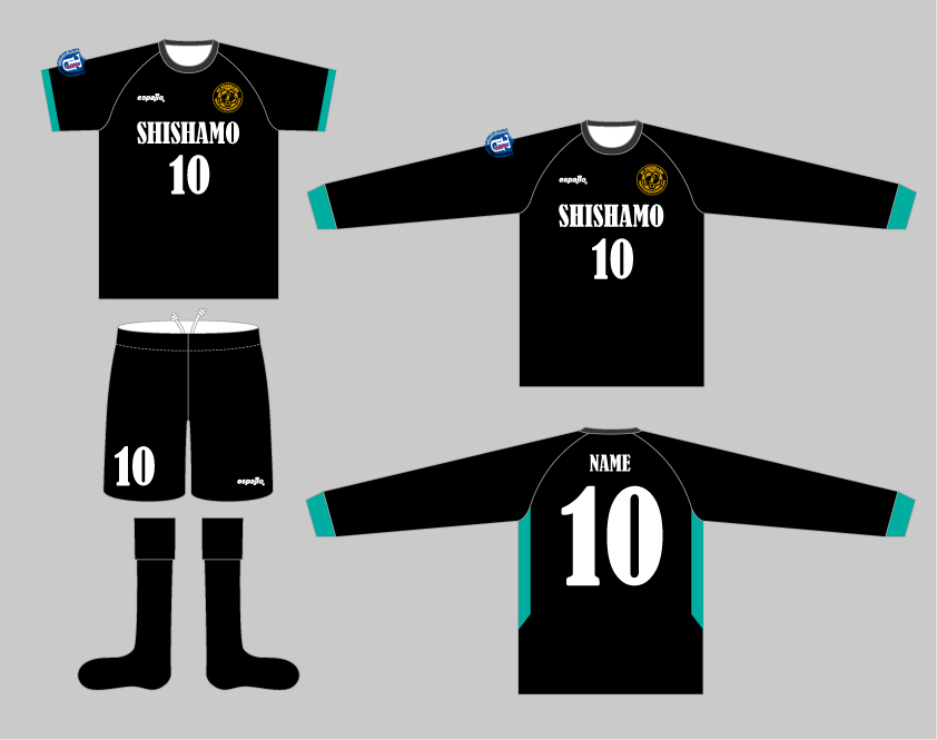 東京国際大学FC.SHISHAMO様チームオーダーユニフォームデザイン