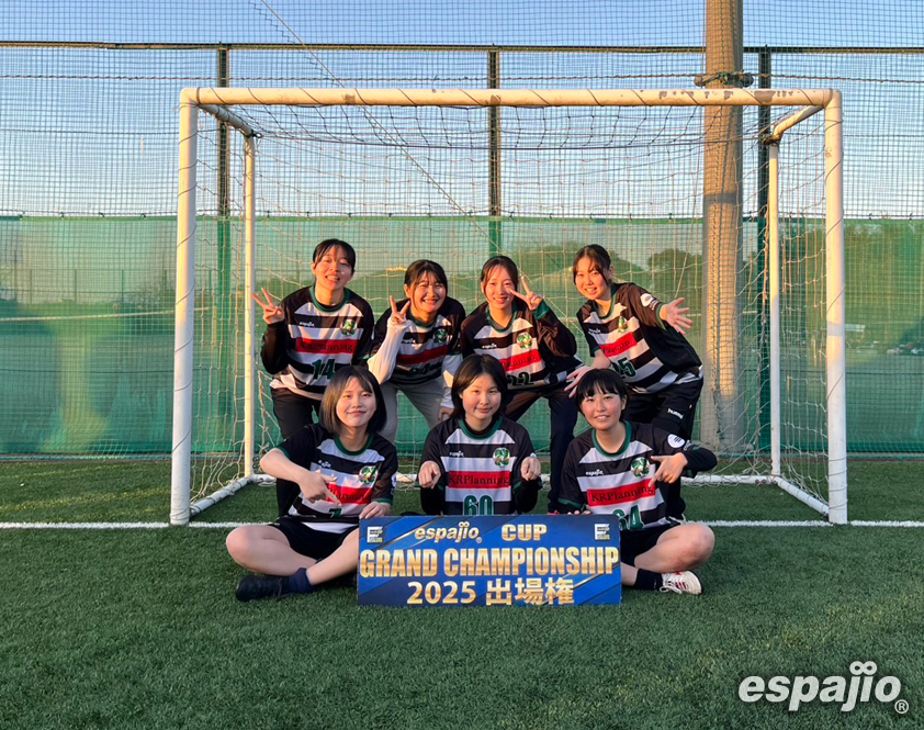 FUTSAL_GAMES_espajioCUP2025_10th_Lady's優勝 CLOVER