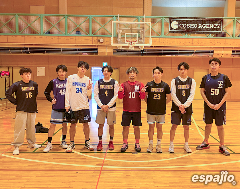 BasketballGames 2025 espajio OZE Autumn CUP 6thーSPIRITS男子