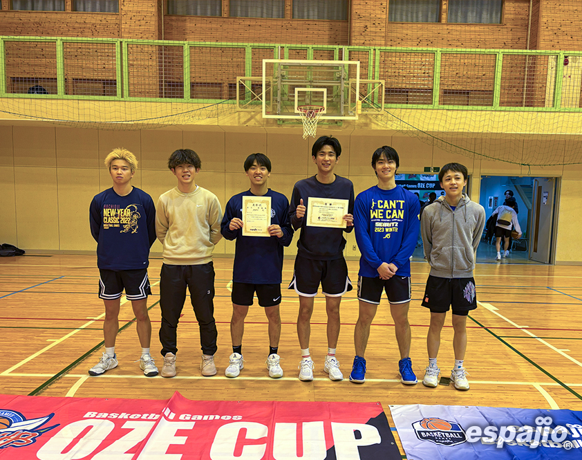 BasketballGames 2025 espajio OZE Autumn CUP 6thー男子準優勝　papico