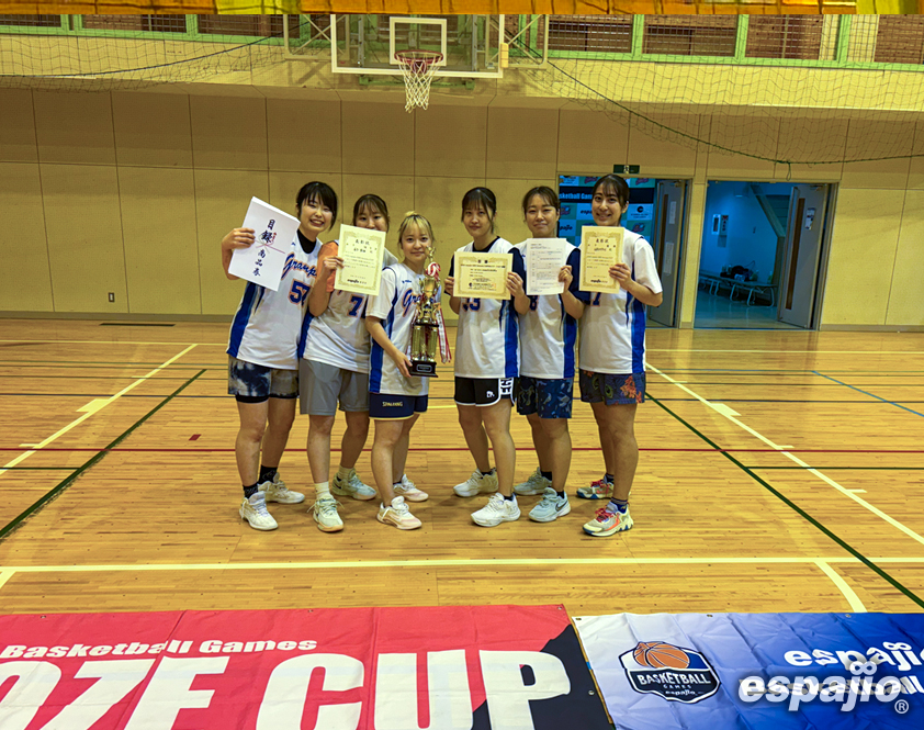 BasketballGames 2025 espajio OZE Autumn CUP 6thー女子優勝　GRAMPUS