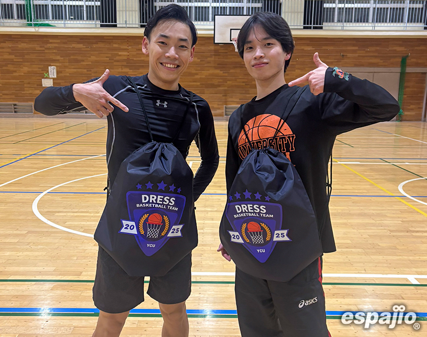 横浜市立大学DRESS様ランドリーバッグご使用写真