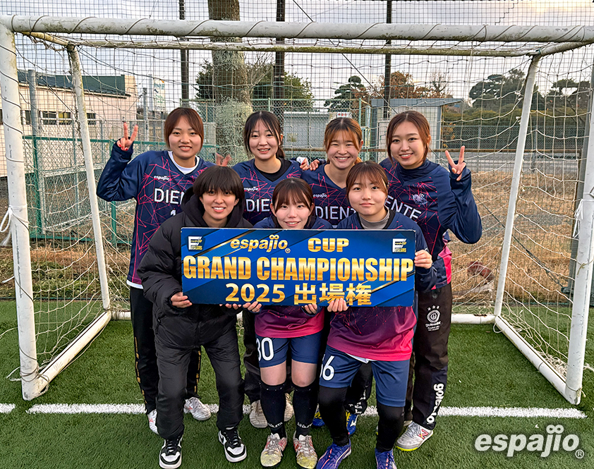 FUTSAL_GAMES_espajioCUP2025_11th-Lady's優勝 DIENTE