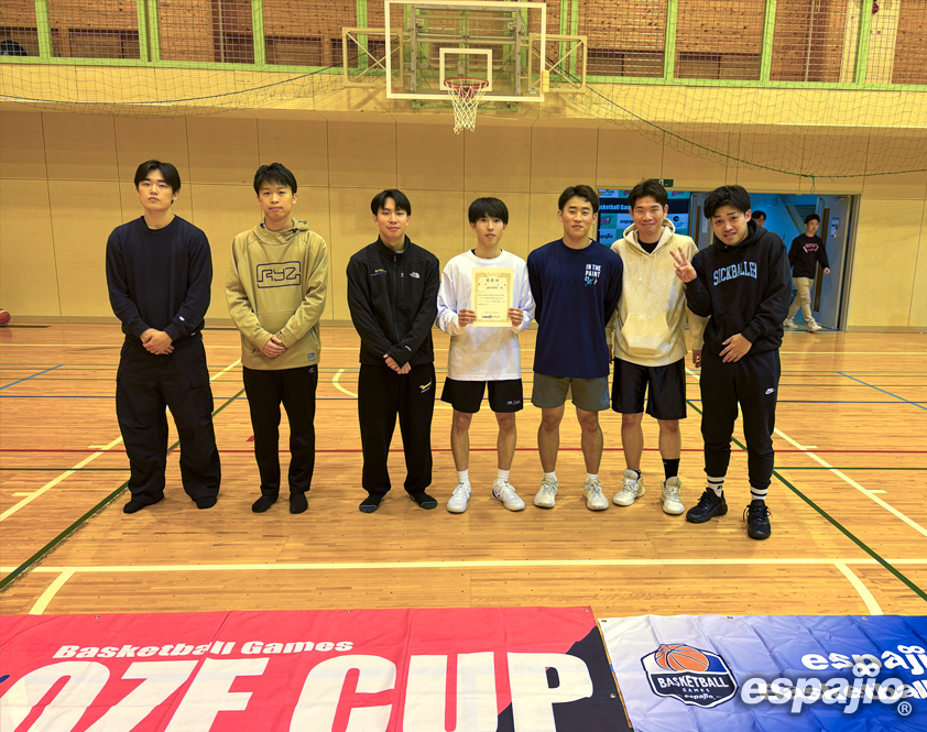 BasketballGames 2025 espajio OZE Autumn CUP 6thー男子3位　GRAMPUS