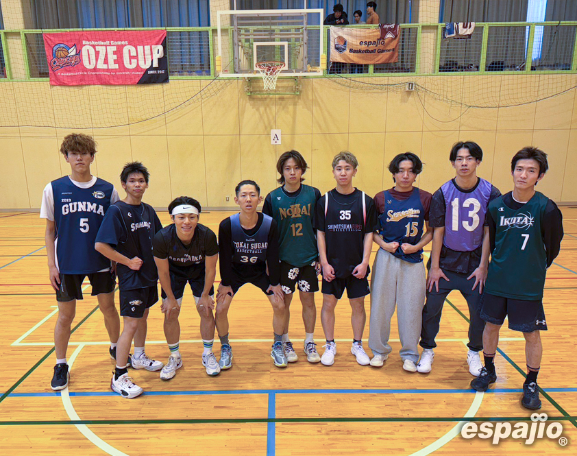 BasketballGames 2025 espajio OZE Autumn CUP 6thーTAPS(D)男子