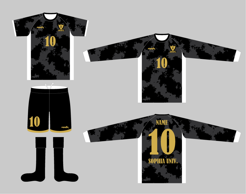 上智大学-G.F.C様チームオーダーユニフォームデザイン