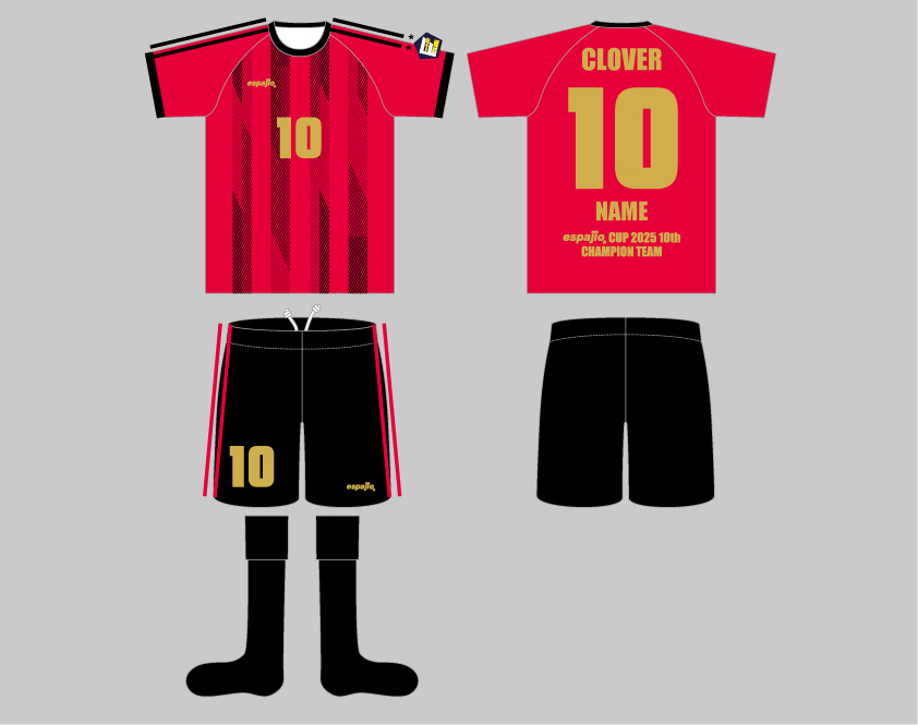 埼玉大学CLOVER様チームユニフォームデザイン