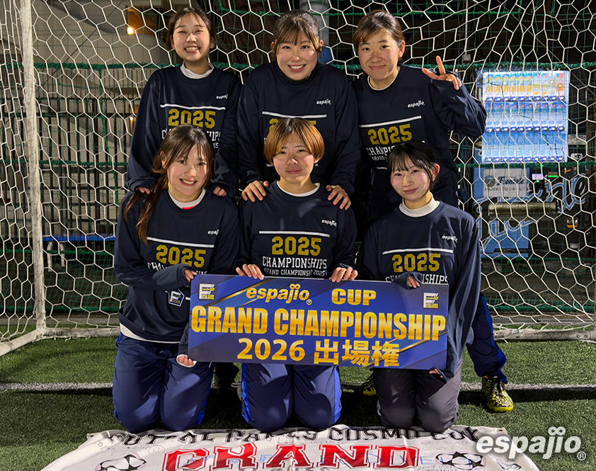 2025GC大会Lady's優勝BUG FC