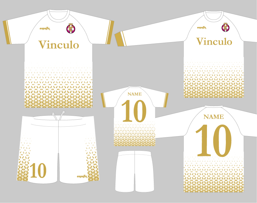 東京理科大学Vunculo様フットサルユニフォームデザイン