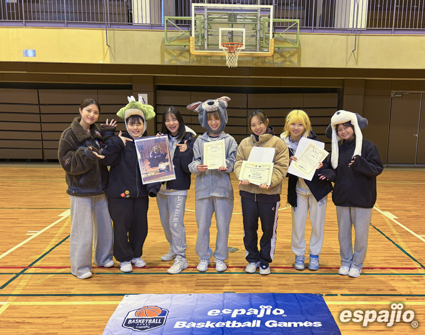 BasketballGames 2026 espajio YAMANAKAKO CUP 1st STAGEー女子準優勝Wild Bb.