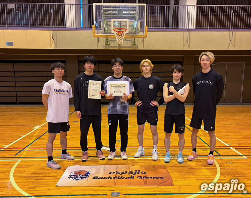 BasketballGames 2026 espajio YAMANAKAKO CUP 2nd STAGEー男子準優勝 ATLAS(C)