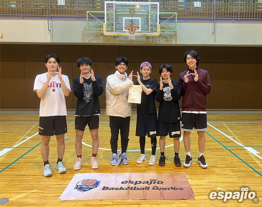 BasketballGames 2026 espajio YAMANAKAKO CUP 2nd STAGEー理工白籠会(B) 男子3位