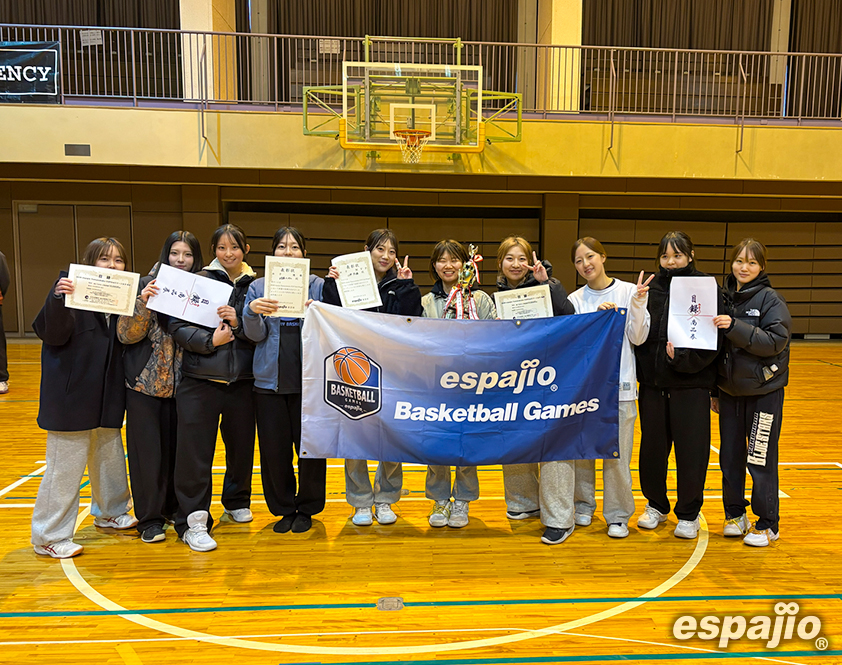 BasketballGames 2026 espajio YAMANAKAKO CUP 2nd STAGEー女子優勝 お豆腐メンタル