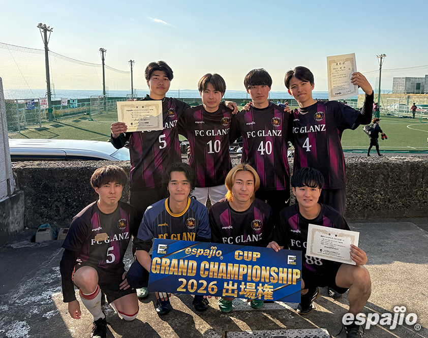 FUTSAL_GAMES_espajioCUP2026_2nd-Men's優勝 えふしーぐらんつ