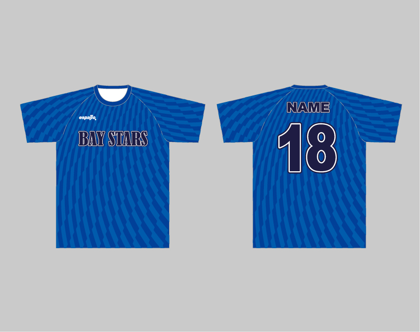 BAY STARS様オリジナル野球ユニフォームデザイン