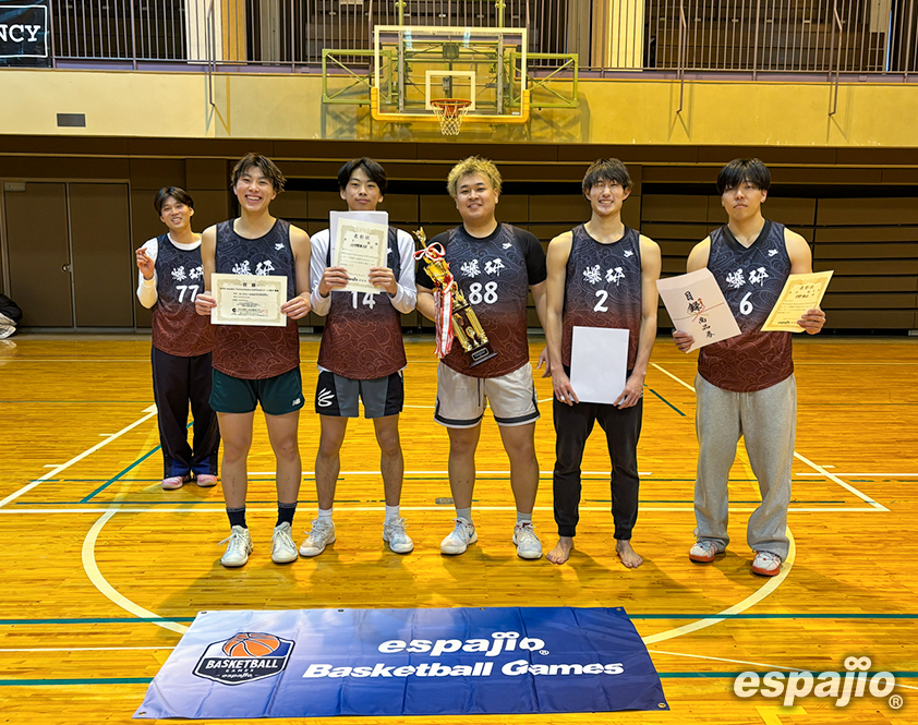 BasketballGames 2026 espajio YAMANAKAKO CUP 2nd STAGEー男子優勝 AF桐蔭藤沢店