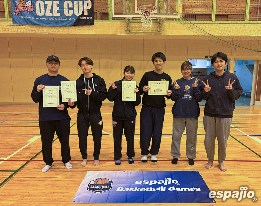 BasketballGames 2026 espajio OZE Golden CUPー準優勝 金町老人会