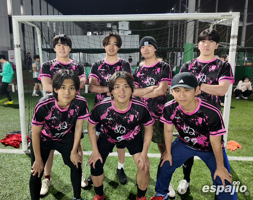 芝浦工業大学ぬ様フットサルユニフォーム着用お写真チーム1