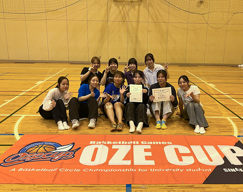 Basketball Games 2026 espajio OZE Spring CUP 2nd STAGE ー女子準優勝　Polar Bears