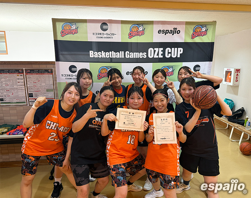 Basketball Games 2026 espajio OZE Spring CUP 3rd STAGE ー女子3位 ちゃあせ