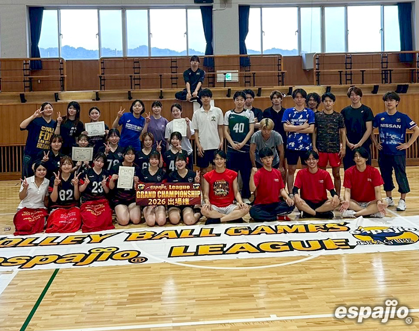 2026 VOLLEYBALL GAMES espajio-LEAGUE-2nd優勝青山学院大学バレーボール愛好会AVC様