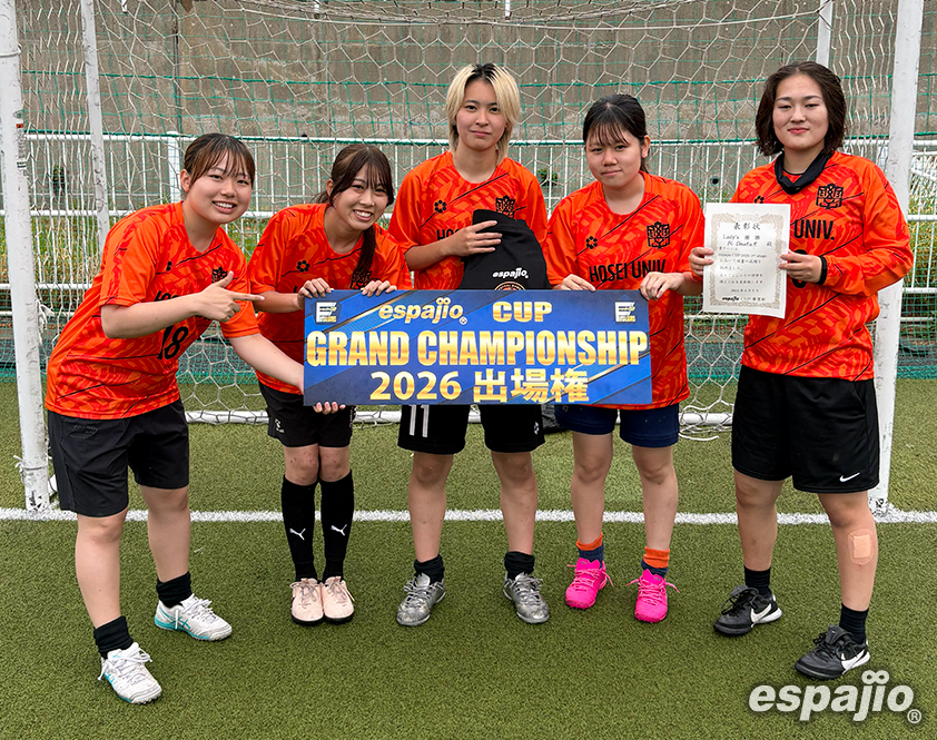 FUTSAL_GAMES_espajioCUP2026_3rdーLady's優勝 FC.Desafio