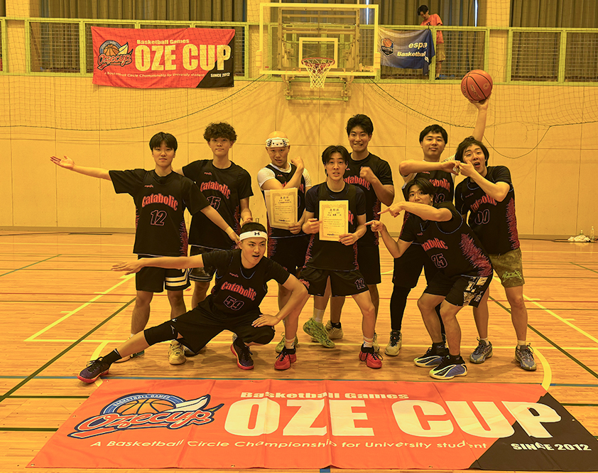 Basketball Games 2026 espajio OZE Spring CUP 2nd STAGE ー男子準優勝　CATABOLIC(C)
