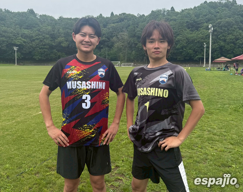 武蔵野大学ソサイチサークル様チームオーダーユニフォーム着用お写真前面