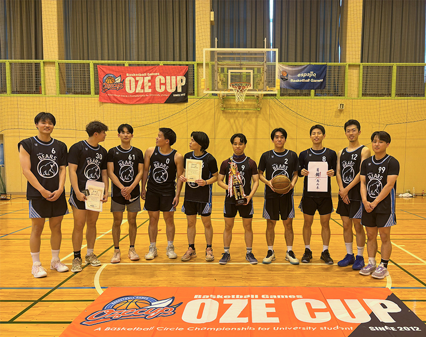 Basketball Games 2026 espajio OZE Spring CUP 2nd STAGE ー男子優勝　Polar Bears(A)
