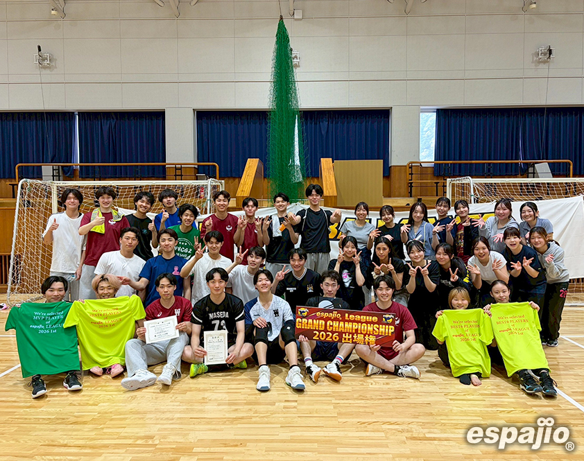 VOLLEYBALLGAMESespajioLEAGUE2026-1st―男子優勝早稲田大学バレーボール同好会様