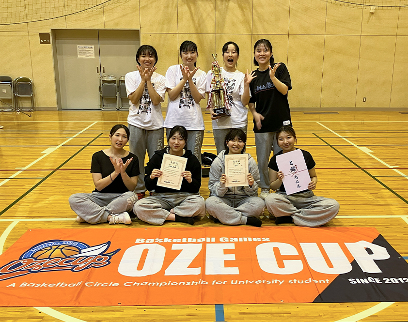 Basketball Games 2026 espajio OZE Spring CUP 2nd STAGE ー女子優勝　はな