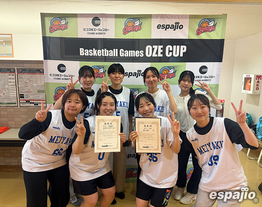 Basketball Games 2026 espajio OZE Spring CUP 3rd STAGE ー女子準優勝 秋津RIVERS(A)