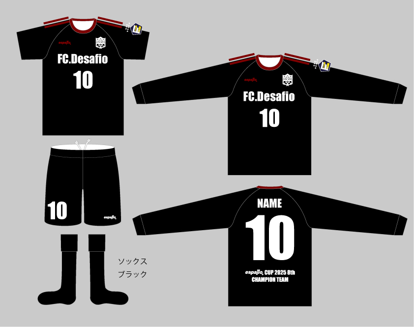 サッカーユニフォーム・ フットサルユニフォーム | espajioでチーム