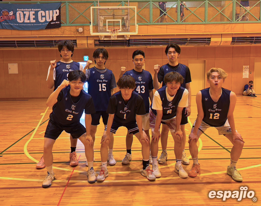 Basketball Games 2026 espajio OZE Spring CUP 5th STAGEーCinq Star 男子