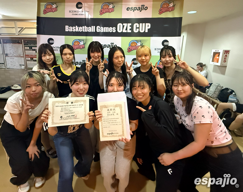 Basketball Games 2026 espajio OZE Spring CUP 5th STAGEー女子3位　DUNK