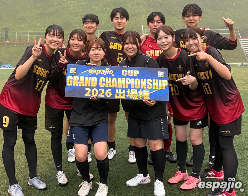 FUTSAL GAMES espajio CUP 2026 7th Mix優勝　蹴球同好会