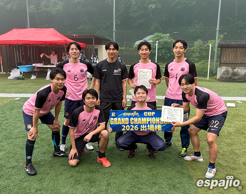 FUTSAL GAMES espajio CUP 2026 7th Men's優勝　MAPLE