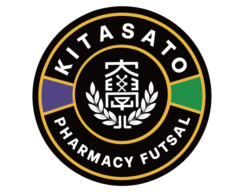 北里大学薬学部フットサル部様エンブレム