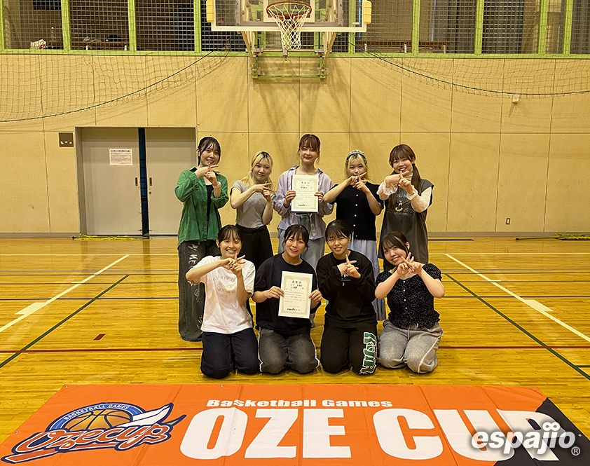 Basketball Games 2026 espajio OZE Spring CUP 4th STAGE ー女子準優勝 小次郎